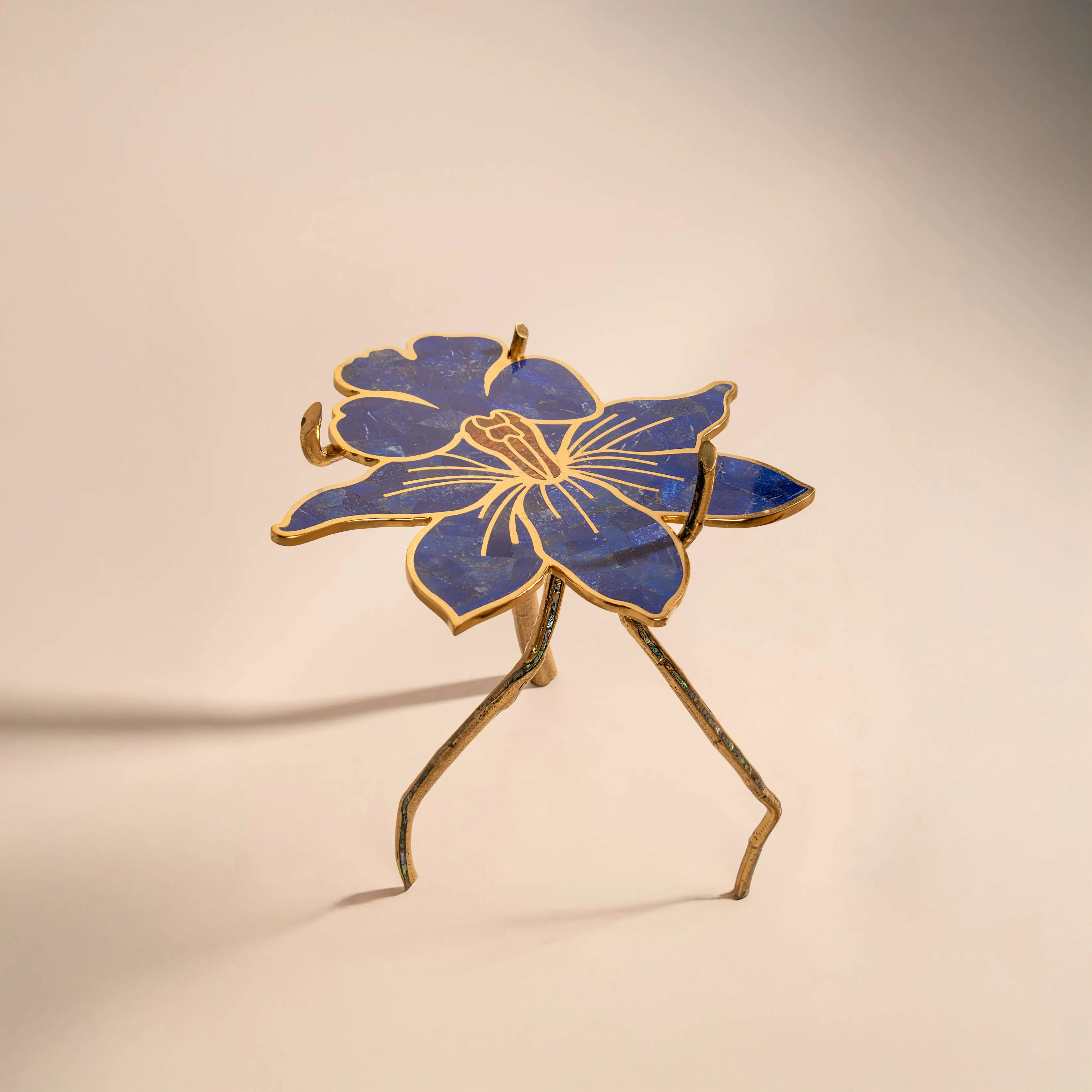 Blue Hibiscus Table | Casa Carigar